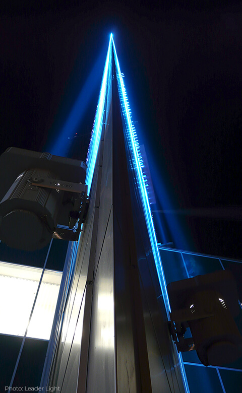 Fixed FALCON light installation at Europa Business Center