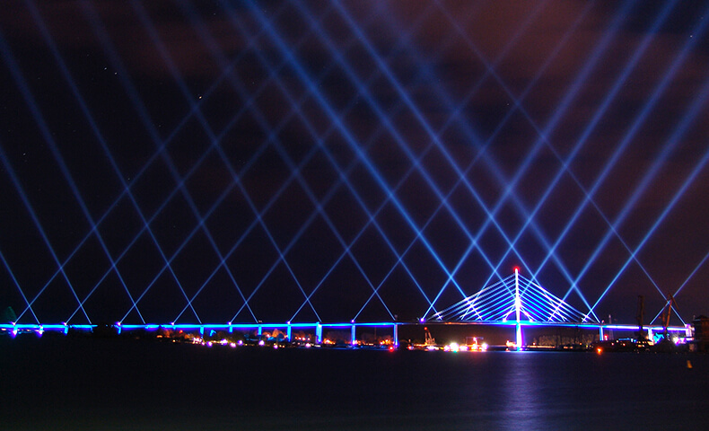 Opening Rügen bridge