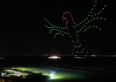 Images in the Dubai sky