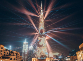 Chinese New Year at Burj Khalifa