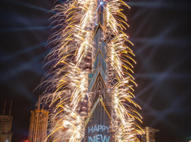 New Year's Eve at Burj Khalifa