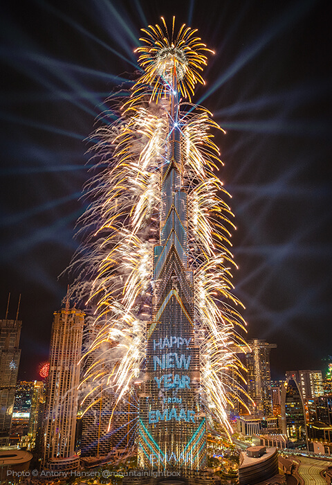 New Year's Eve at Burj Khalifa