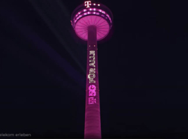 TV tower illumination during DigitalX