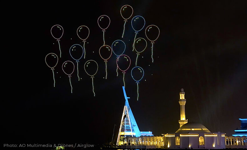 Jeddah Season 2022 Opening drone show