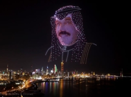 Kuwait celebrates National Day and Liberation Day with drone shows