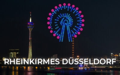 AO-Droneshows at Rheinkirmes 2025