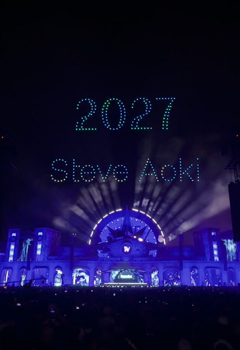 Parookaville 2026 drone show