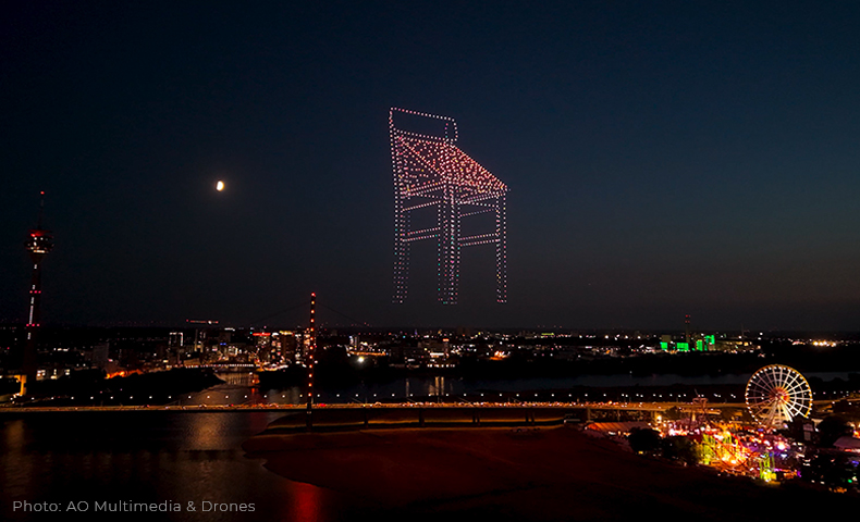 Rheinkirmes Drohnenshow 2026 - ART IN THE SKY