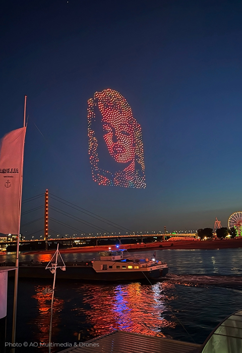 Rheinkirmes Drohnenshow 2026 - ART IN THE SKY