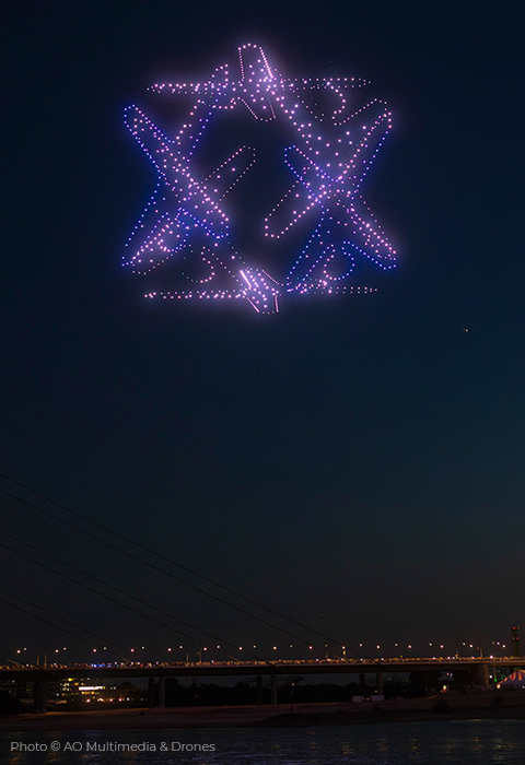 Rheinkirmes Drohnenshow 2026 - ART IN THE SKY