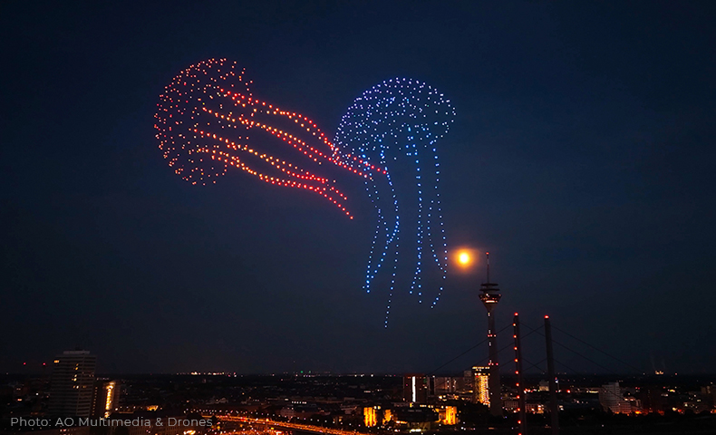 Rheinkirmes Drohnenshow 2026 - Show 2 - Düsseldorf feiert