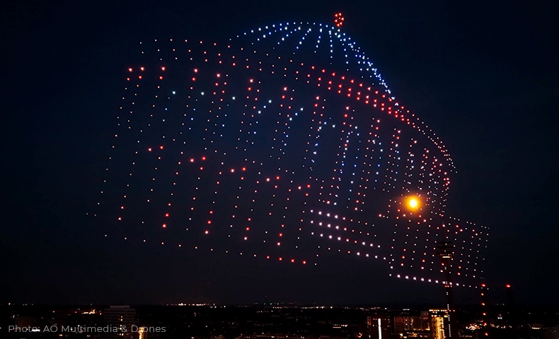 Rheinkirmes Drohnenshow 2026 - Show 2 - Düsseldorf feiert