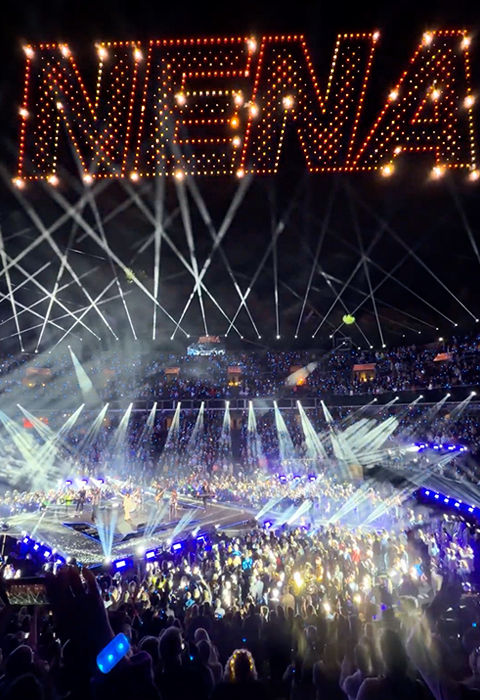 Nena with 99 Luftballons at Schlagerbooom Open Air 2026
